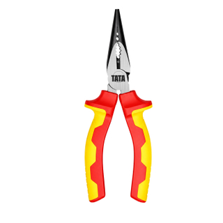 6inch/160mm VDE High Leverage Long Nose Pliers 1000V Insulated Chrome Vanadium Factory 